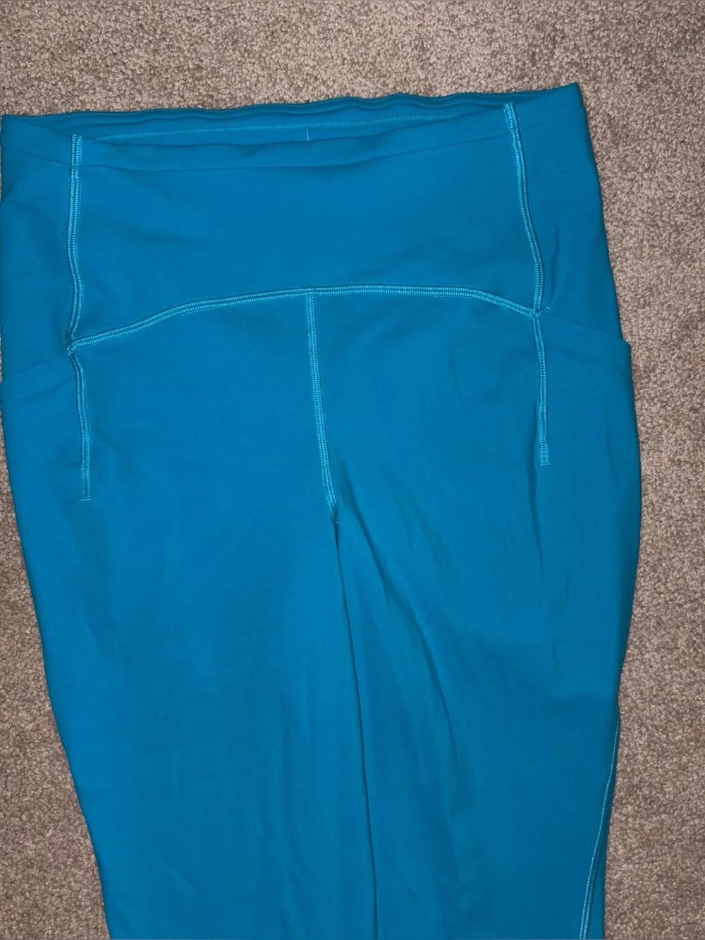 Lululemon Fast and Free Tight Legging II Nulux Cyprus High Rise 8